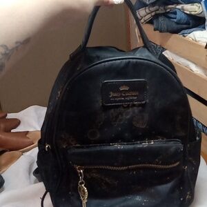 Juicy couture small backpack purse